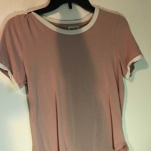 light pink tee